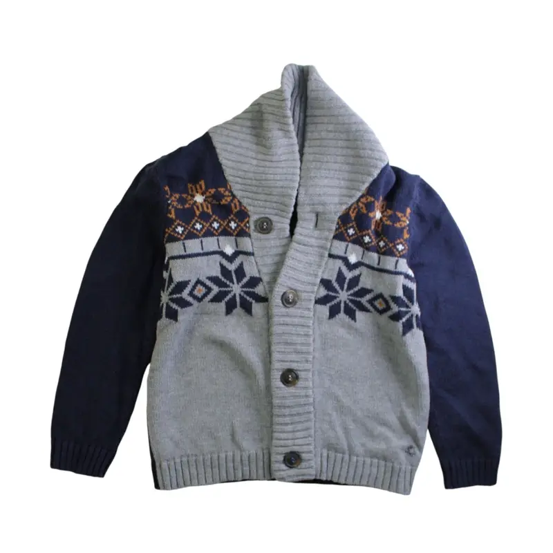Petit Bateau Knit Cardigan 6T