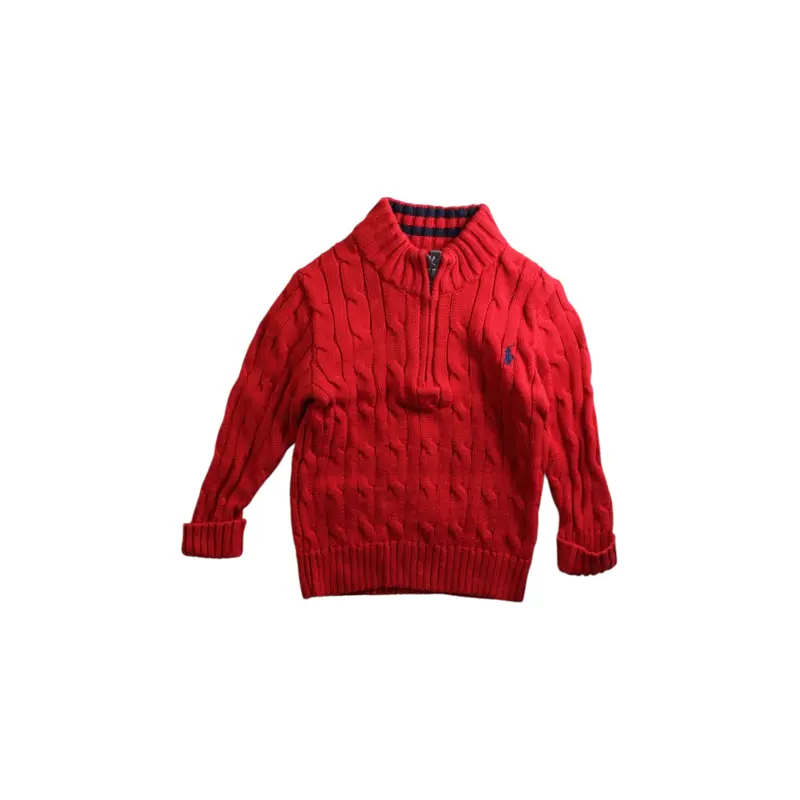 Ralph Lauren Zip-Up Sweater 12-18M