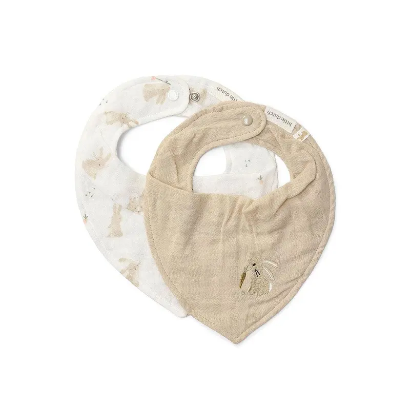 Little Dutch Bandana Bib Set of 2 - Baby Bunny