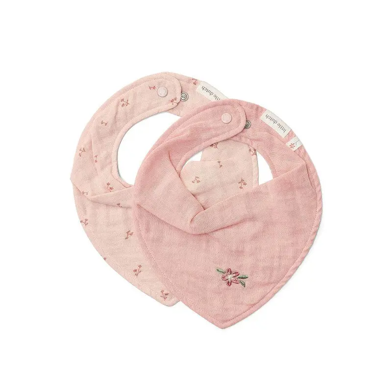 Little Dutch Bandana Bib Set of 2 - Pure Blossom