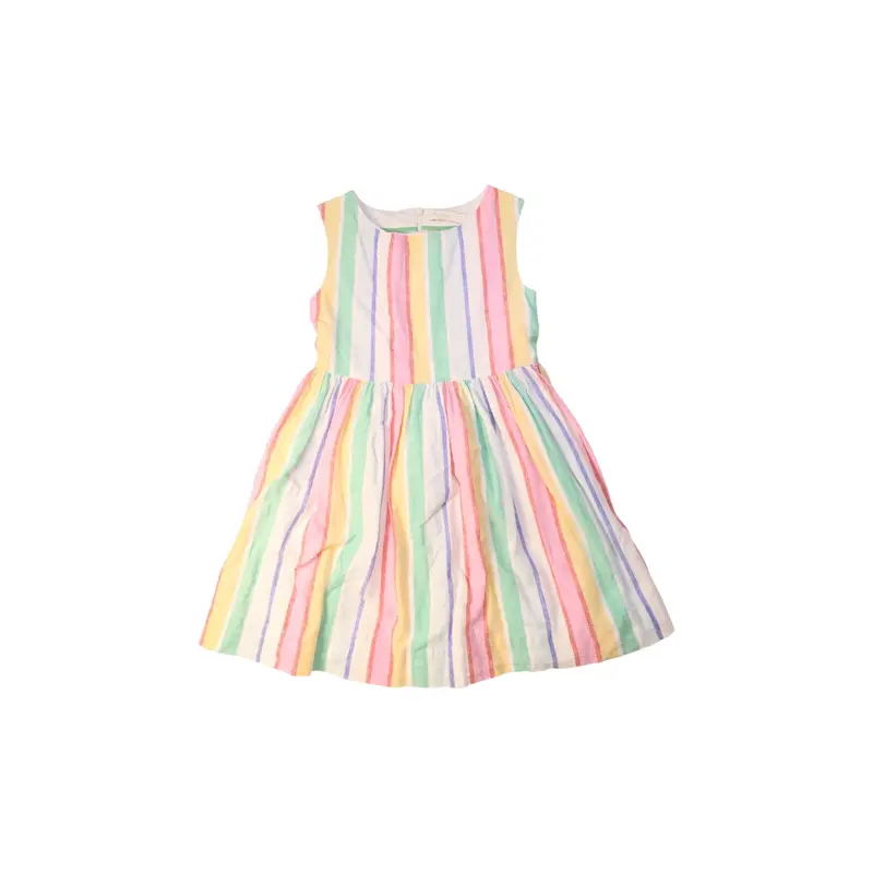 Boden Sleeveless Striped Dress, Size 7Y-8Y