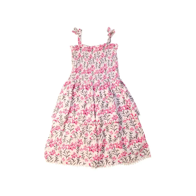 Seed Floral Sleeveless Dress 6T