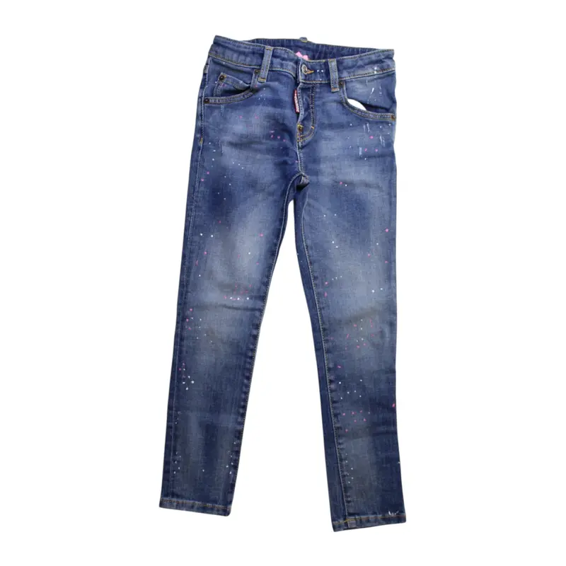 DSquared2 Splatter Detail Jeans 8Y