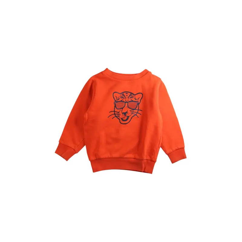 Petit Bateau Tiger Crewneck Sweatshirt 3T