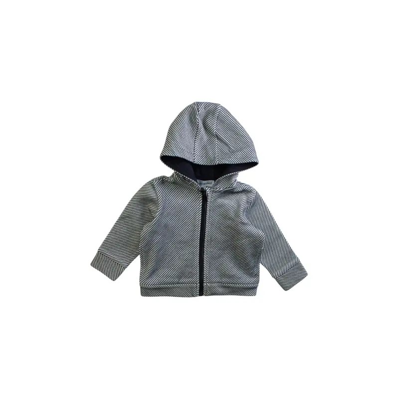 Emporio Armani Hooded Zippered Sweatshirt 3-6M