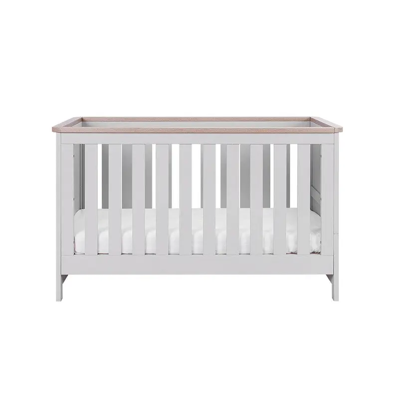 Tutti Bambini Verona Cot Bed - Dove Grey/Oak