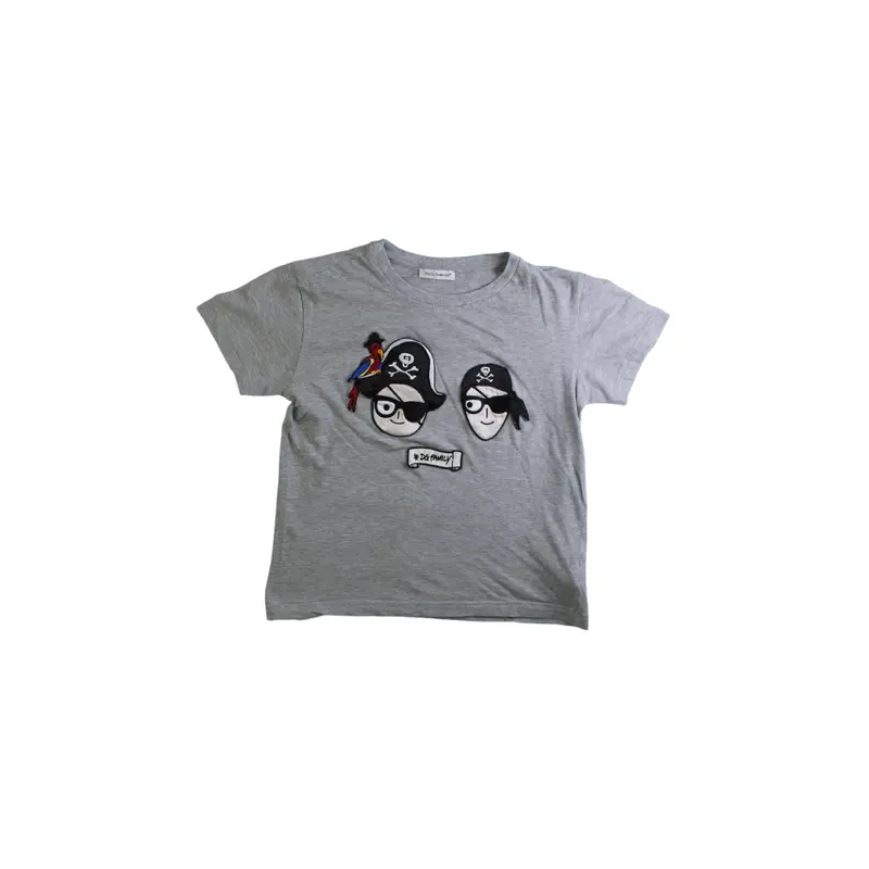 Dolce & Gabbana Ninja Graphic Short Sleeve T-Shirt 5T