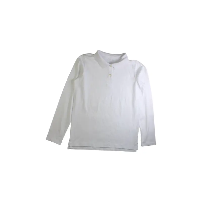 Lands' End Long Sleeve Polo Size 10-12Y