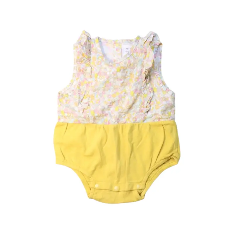 Mimi Mono Sleeveless Floral Romper 6-12M