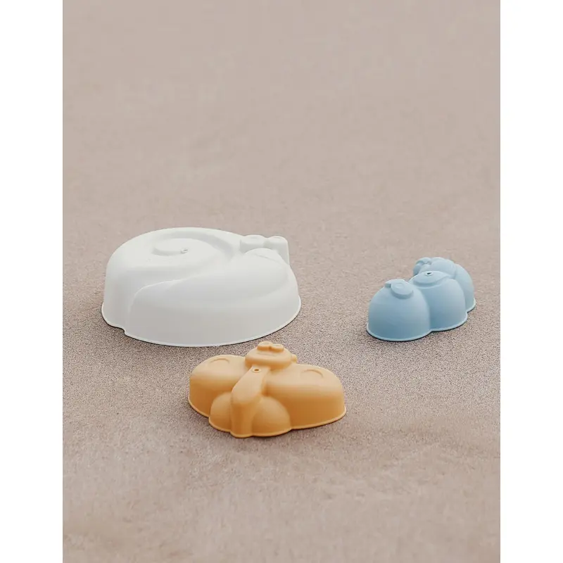 Baby Sand Moulds Set 4Pcs by Miniland 18M+