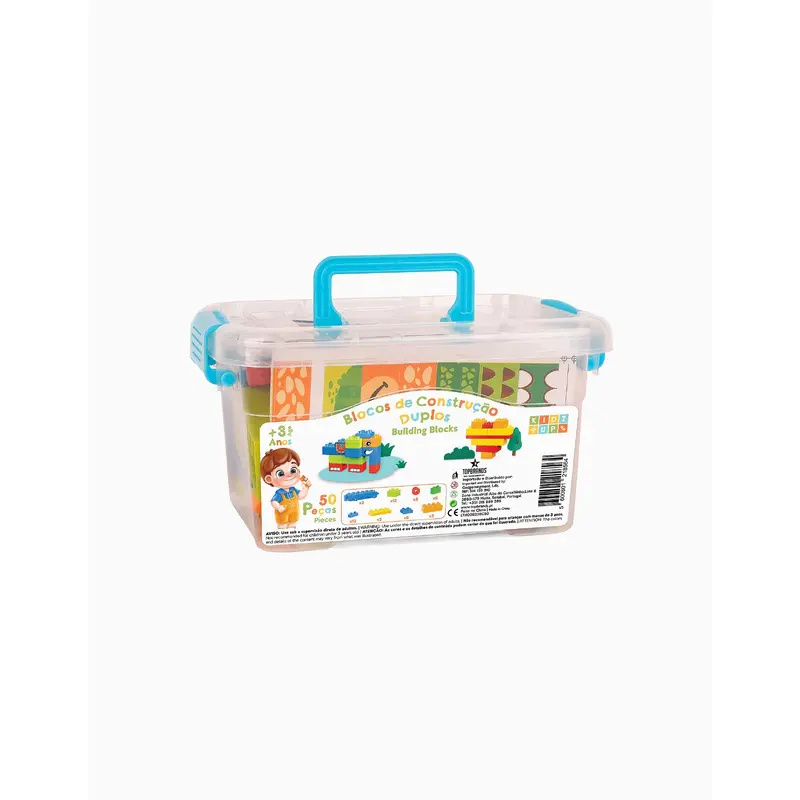 Building Blocks 50Pcs Kidz Up, 3Y+