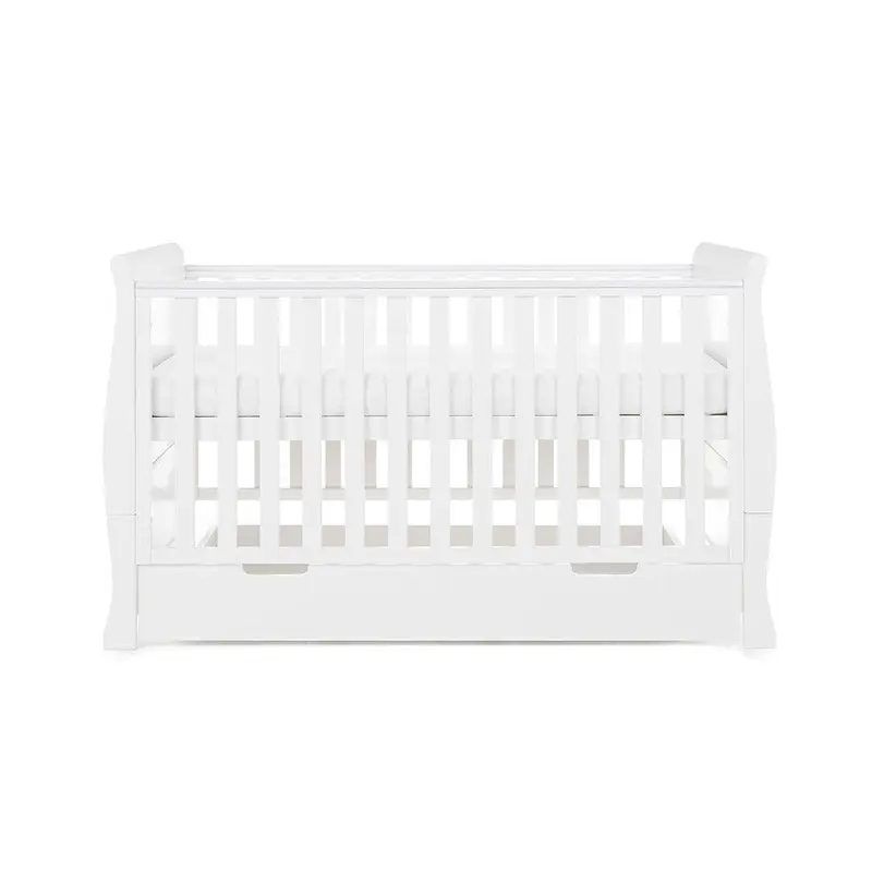 Obaby Stamford Classic Cot Bed - White