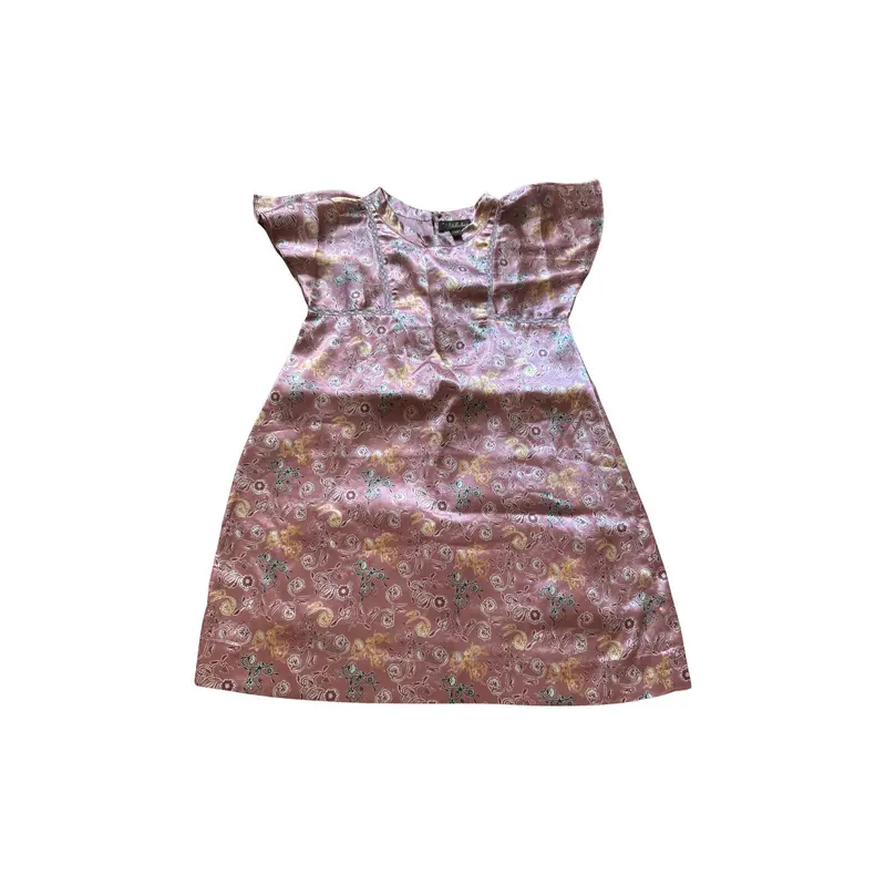 Velveteen Short Sleeve Dress 5T