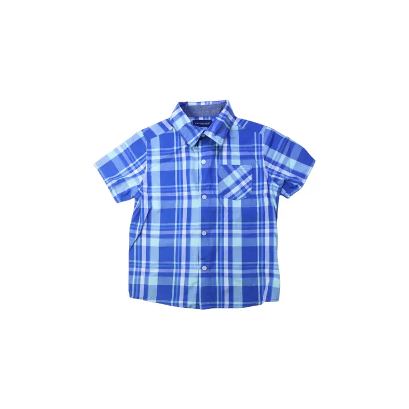 Andy & Evan Buttoned Short Sleeve Shirt 5T