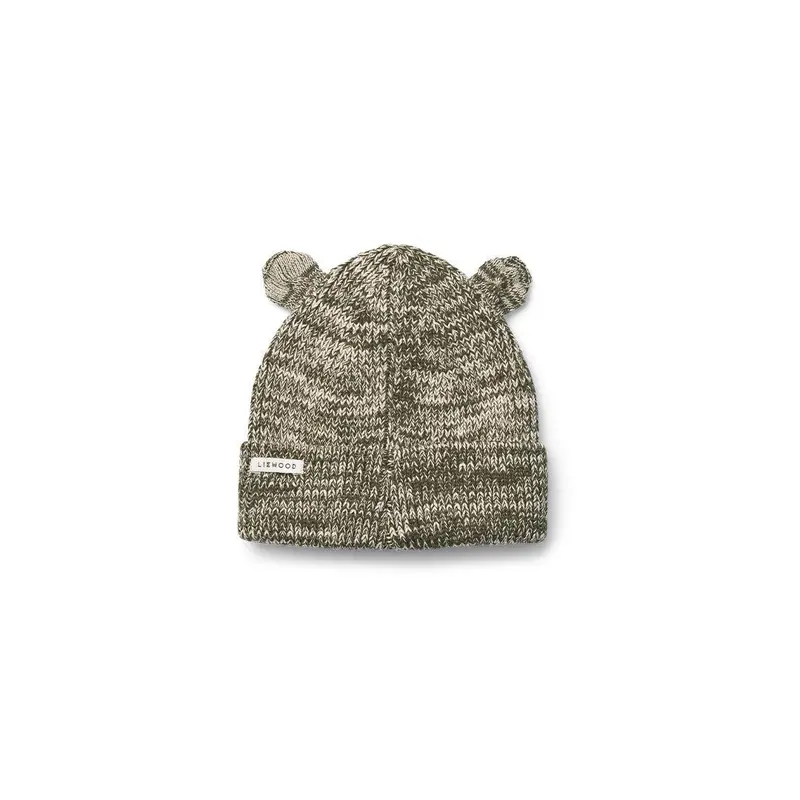 Liewood Gina Beanie Hat - Army Brown/Sandy