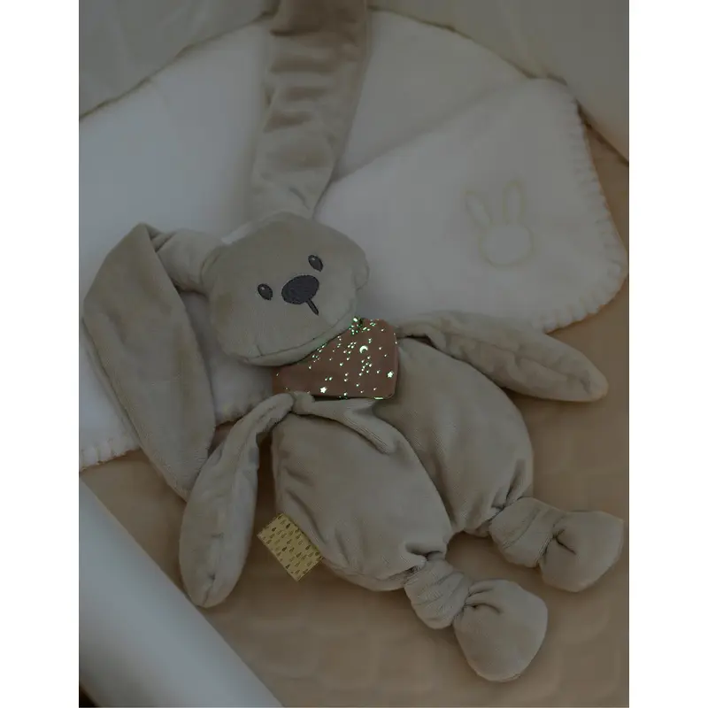 36Cm Nattou Lapidou Glow-In-The-Dark Soft Toy 0M+, Sand