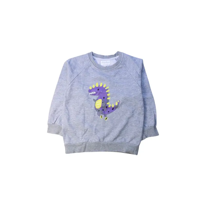 Felix & Mina Dinosaur Crewneck Sweatshirt 4T
