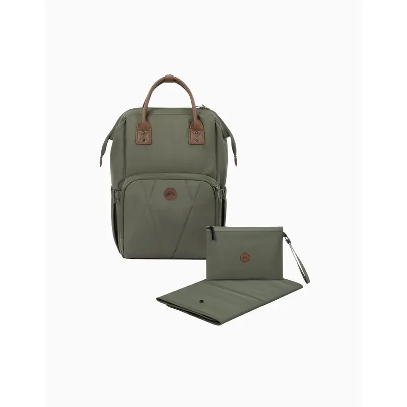 2-in-1 Changing Backpack Bebe Confort, Mineral Green