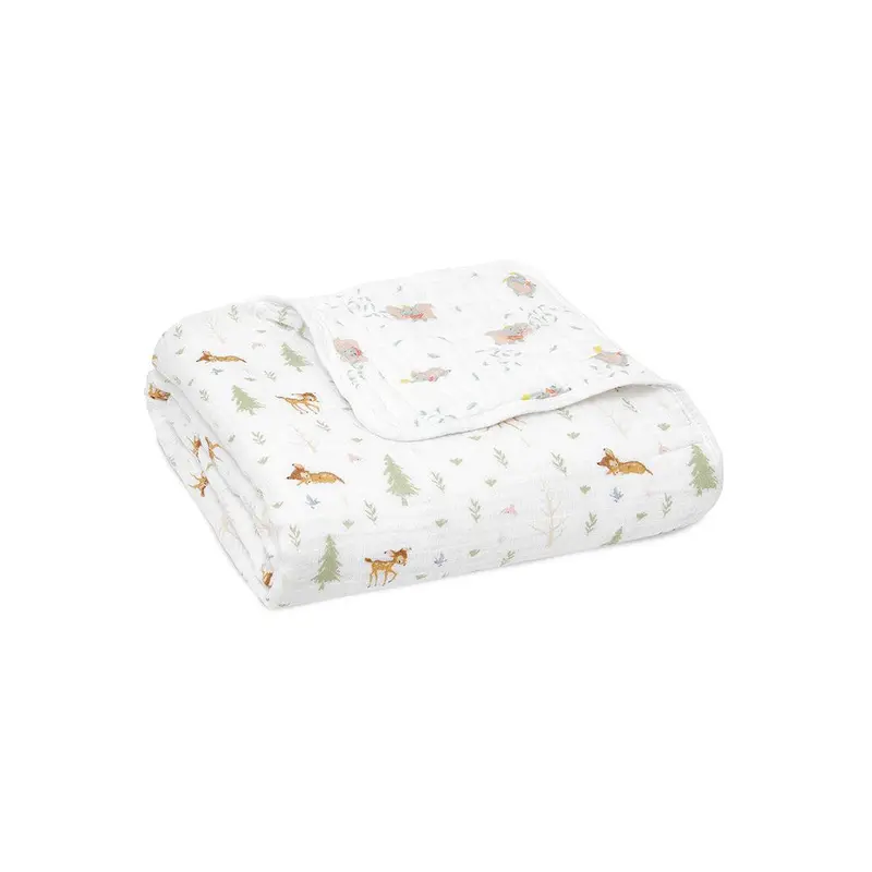 aden + anais essentials Cotton Muslin Blanket - Disney + Friends - Bambi Forest