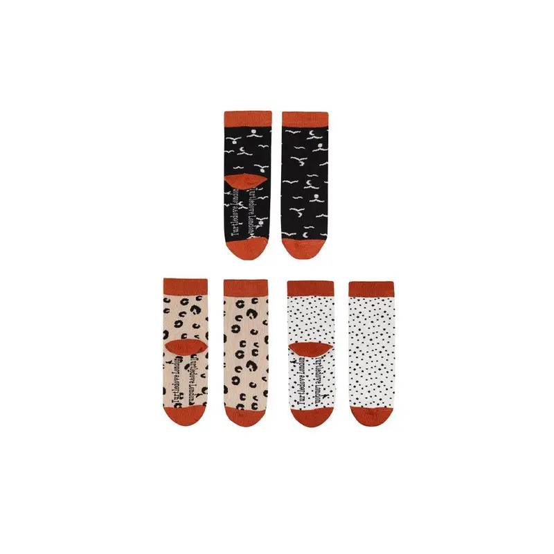 Turtledove London Pattern Ankle Socks - 3 Pack - Multi