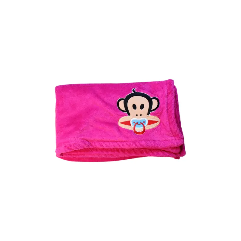 Paul Frank Monkey Baby Blanket O/S