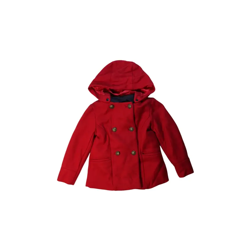 Jacadi Hooded Wool Coat 5T