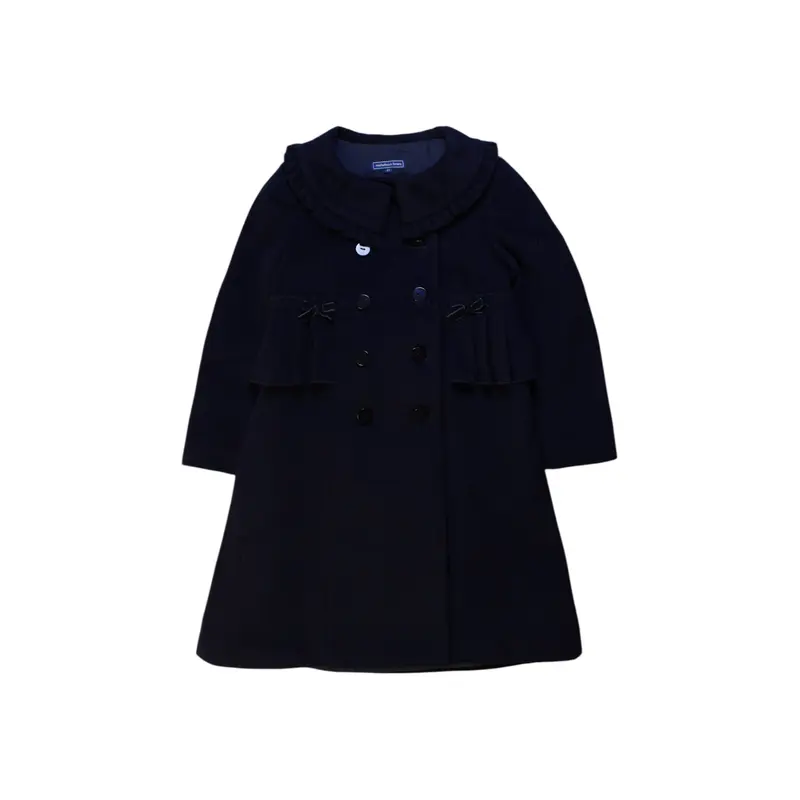 Nicholas & Bears Ruffled Wool Coat 4T