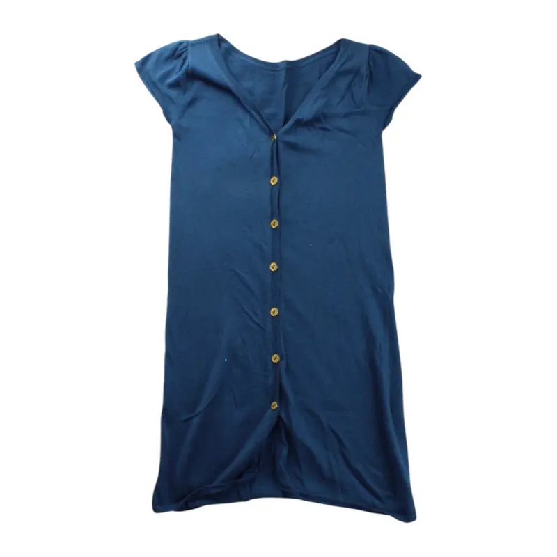 Excuse My French Button Front Dress 4T