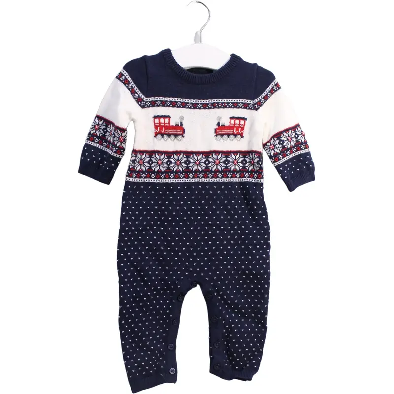 Janie & Jack Knit Jumpsuit 3-6M