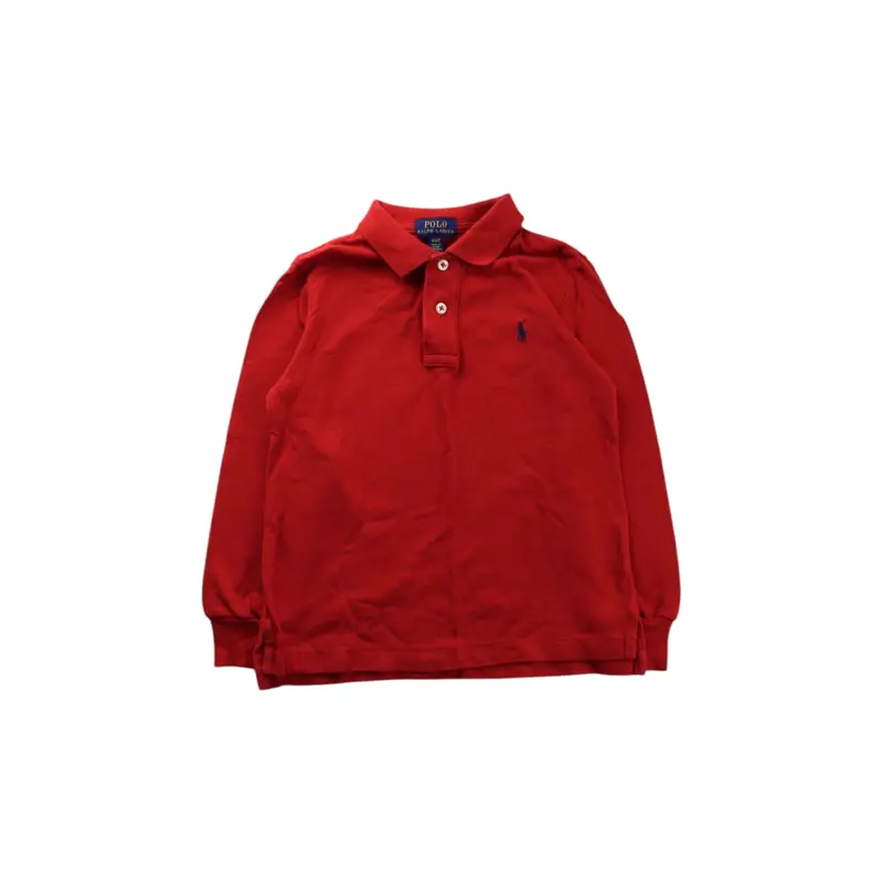 Polo Ralph Lauren Long Sleeve Polo Shirt Size 4T