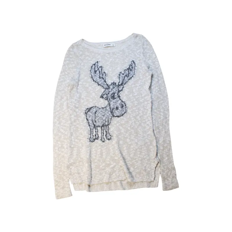 Abercrombie & Fitch Long Sleeve Moose Sweater 12Y
