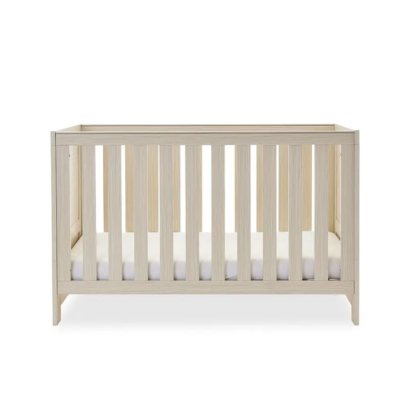 Obaby Nika Cot Bed - Oatmeal