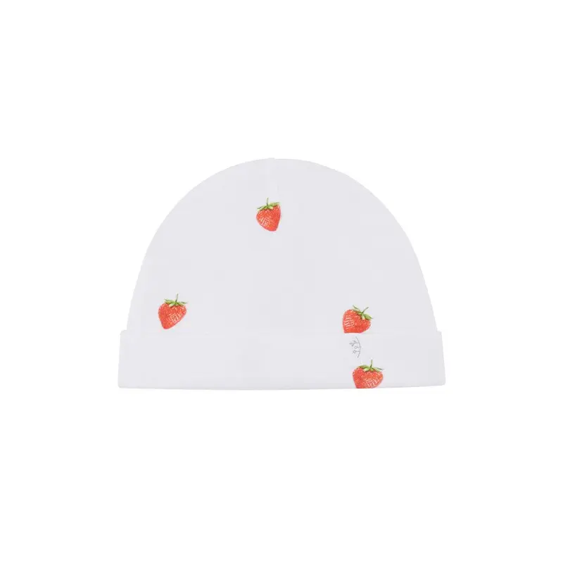Rosa & Blue Hat - Strawberry
