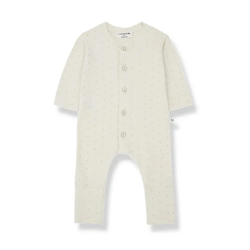 1+ in the family Alfons Jumpsuit - Ecru
