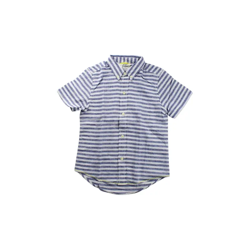 Boden Striped Button-Down Shirt 5-6T