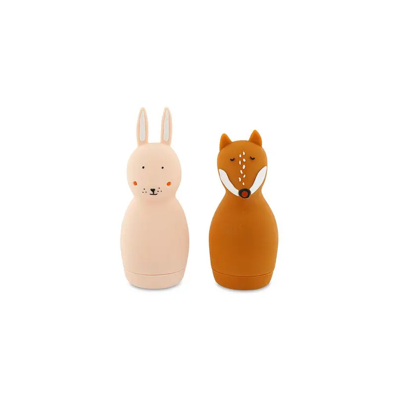 Trixie Squeezy Animals Bath Toy - Mrs. Rabbit & Mr Fox