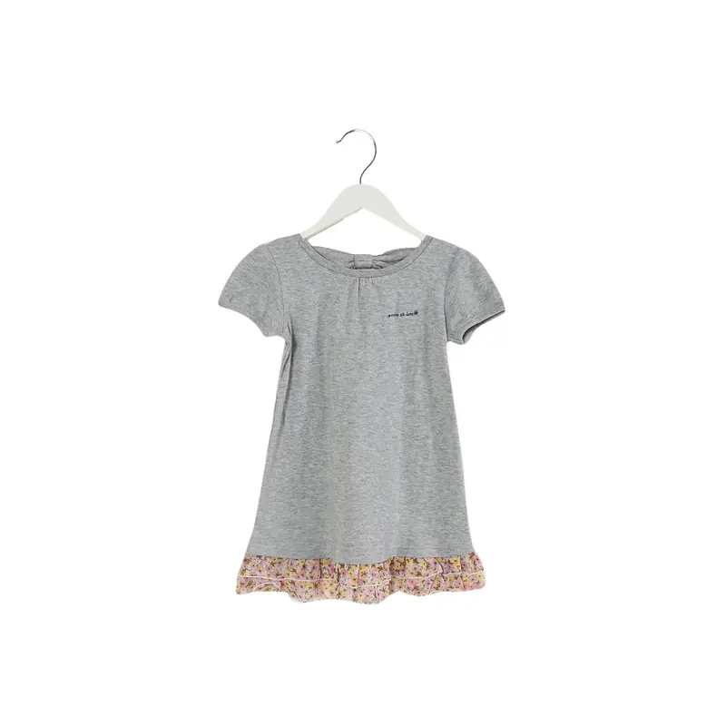 Comme Ca Ism Short Sleeve Dress 2T - 3T (100cm)