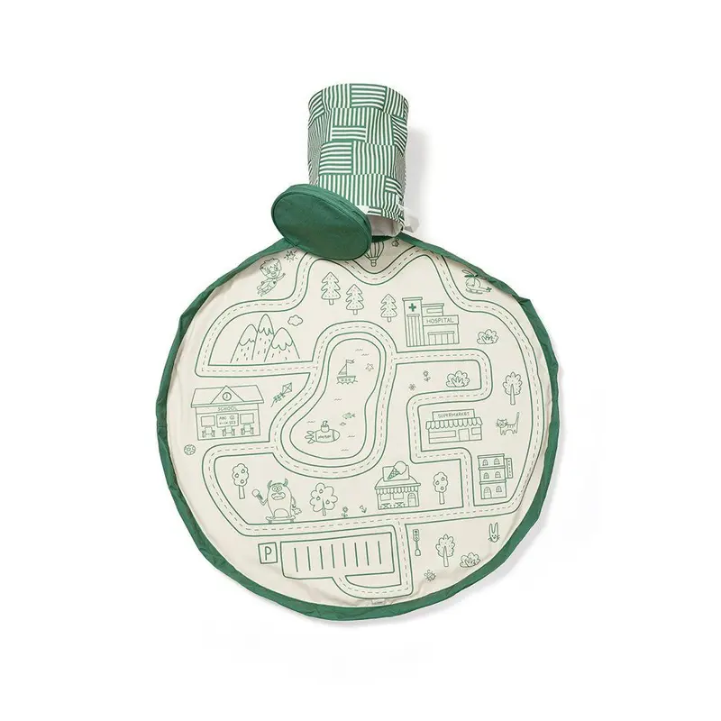 Play & Go Convertible Toy Storage Bag & Mat - Road