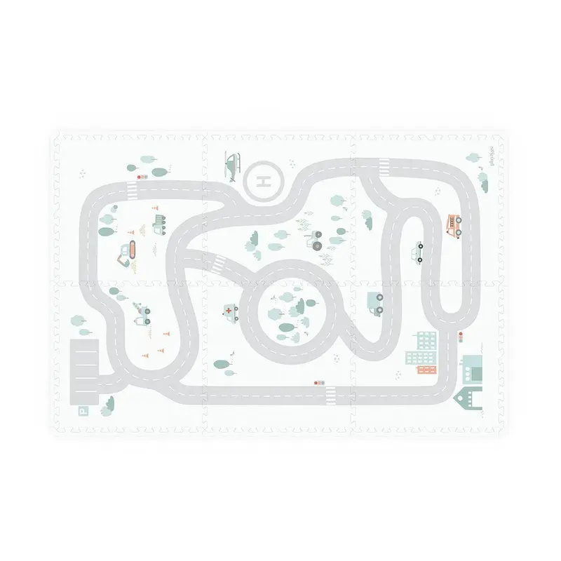 Play & Go Tiloo Puzzle Play Mat (small) - Road