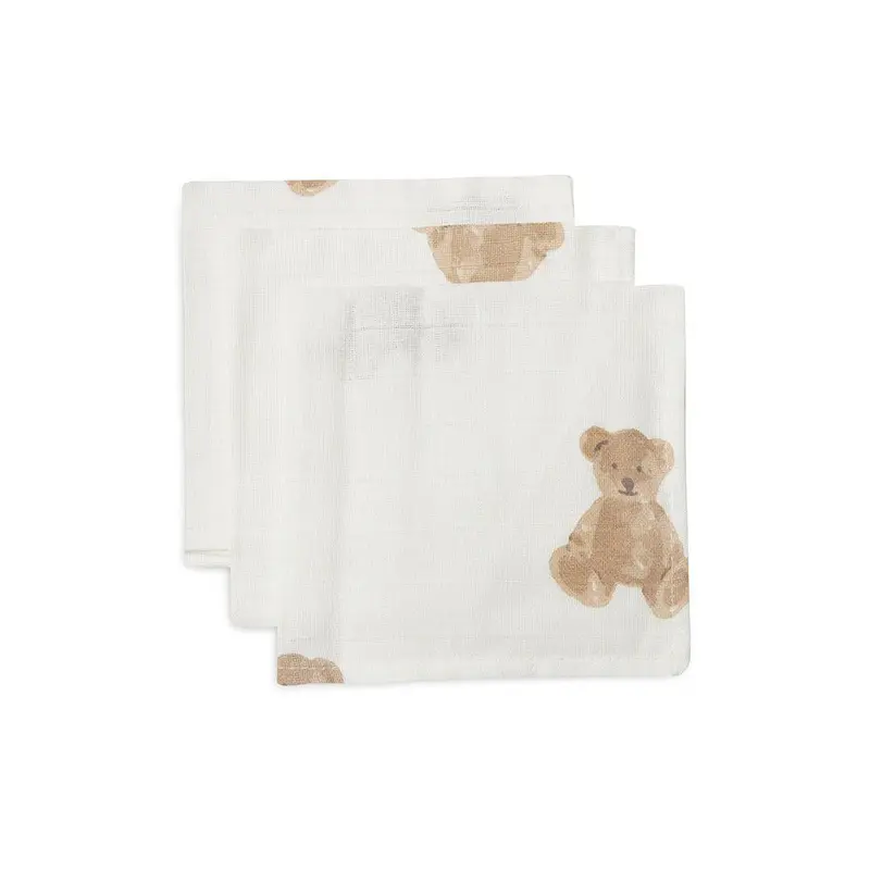 Jollein Mouth Muslin Cloth - Teddy