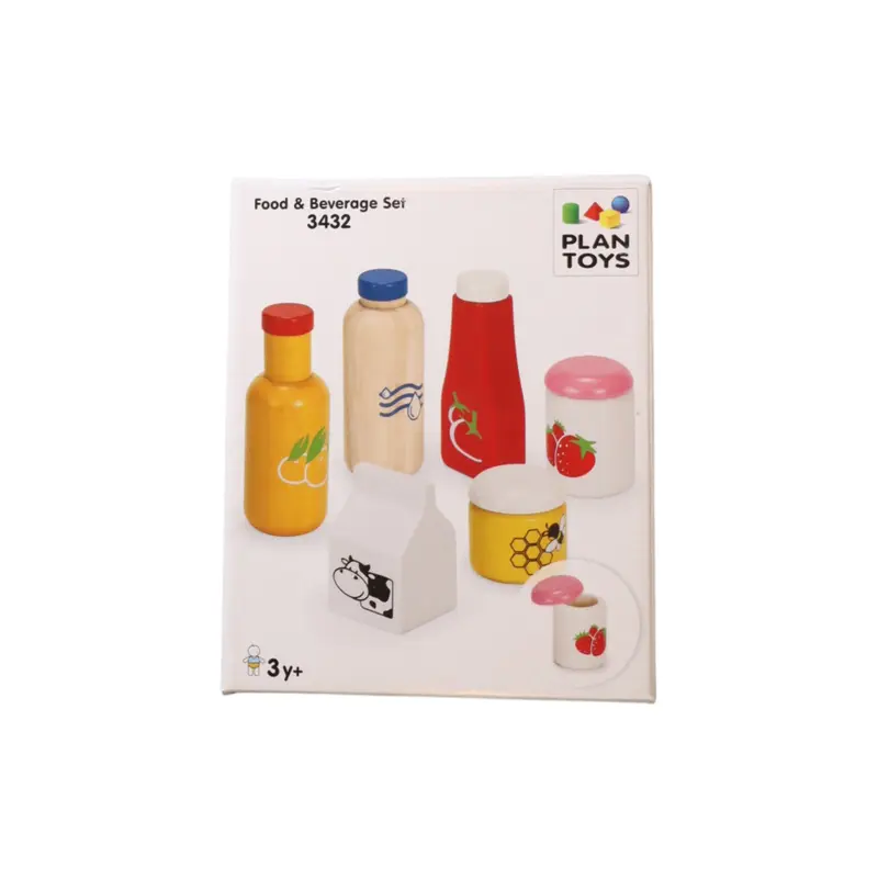 Plan Toys Food and Beverage Set