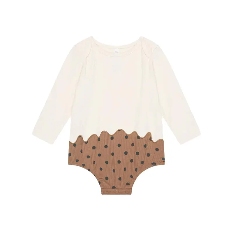 MORI Christmas Pudding Bodysuit - Tofu