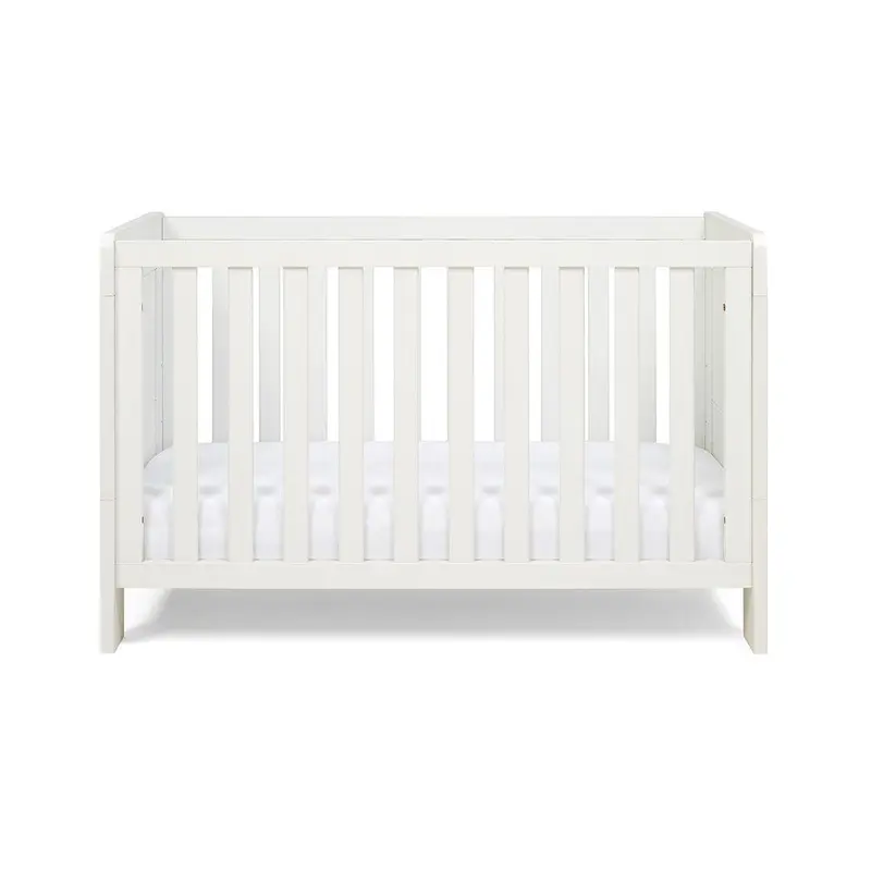Tutti Bambini Essentials Alba Mini Cot Bed - White