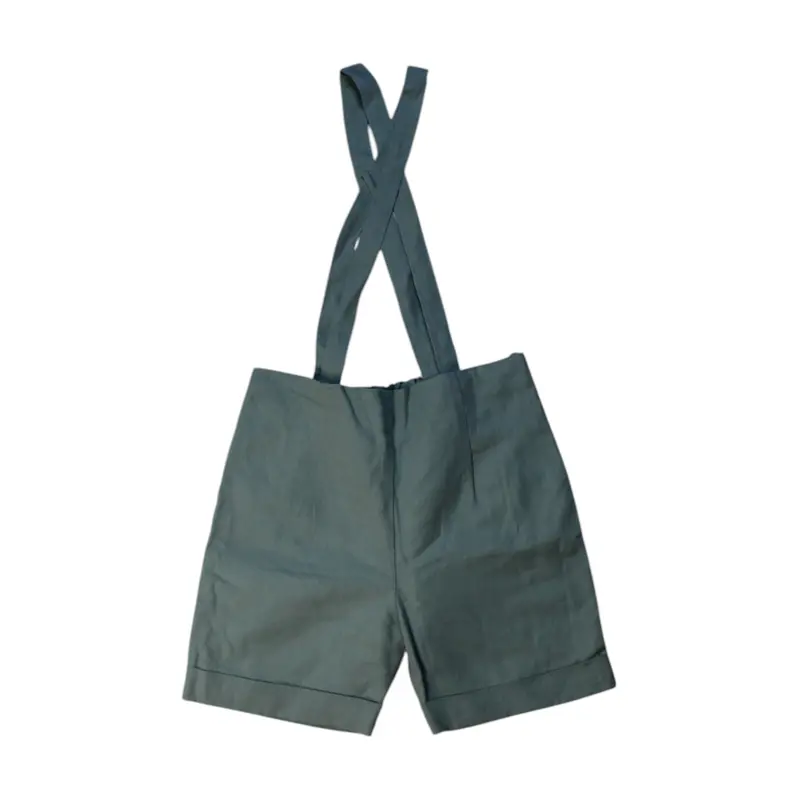 Laranjinha Suspender Shorts 3T