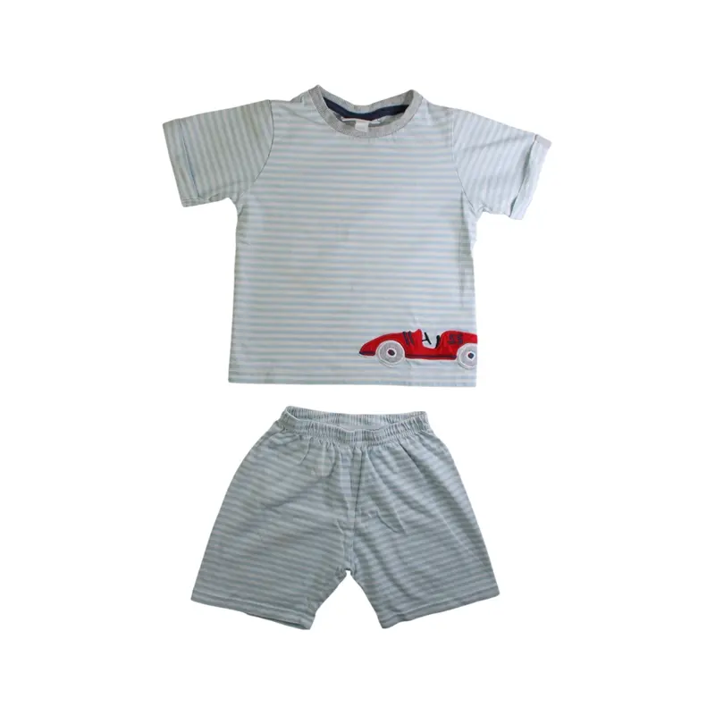 The Little White Company Crocodile Print Set 18M-2T