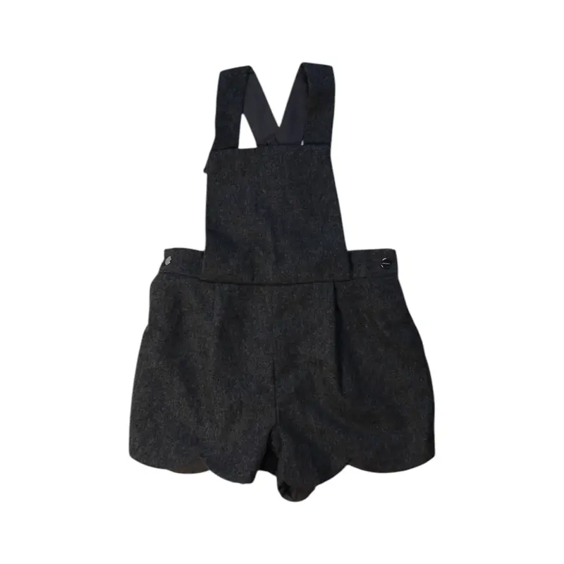 Jacadi Wool Blend Pinafore Shorts - Size 2T