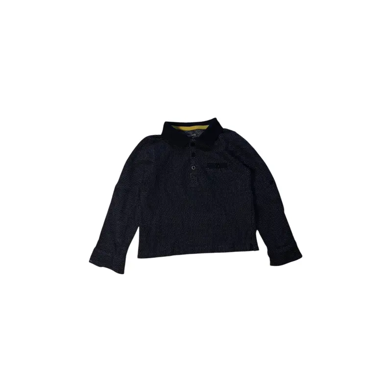 Galeries Lafayette Long Sleeve Polo 3T