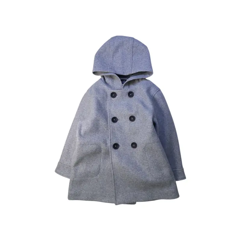 Original Marines Double-Breasted Hooded Coat Size 5T-6T