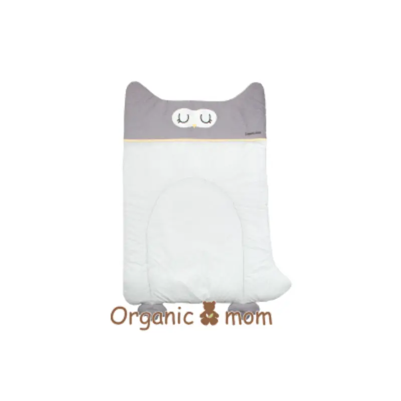 Organic Mom Grey Owl Blanket O/S