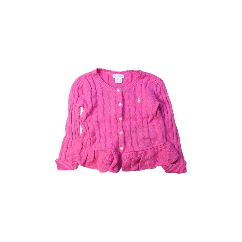 Ralph Lauren Cable Knit Cardigan 12-18M